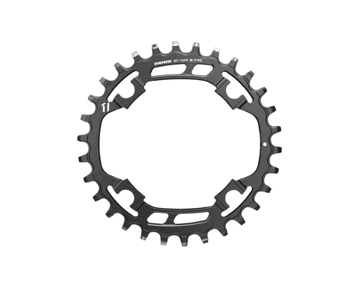 SRAM X-Sync Steel Chainring (Black) (94mm BCD) (Offset N/A) (30T)