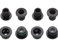 SRAM X0/X9 Chainring Bolt Kit (Black) (Aluminum/Steel) (4 Pack)