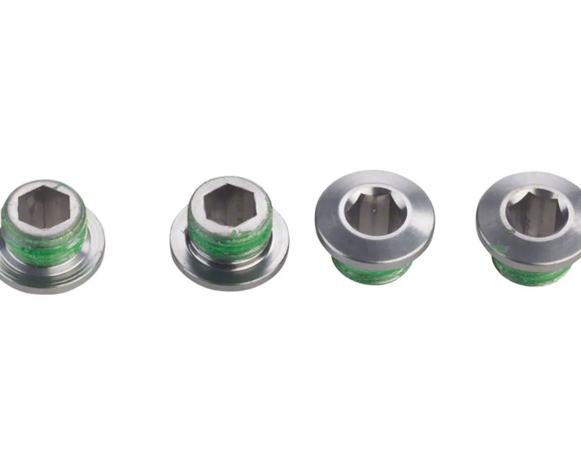 SRAM XX1 Chainring Bolt Kit Set (Grey) (Aluminum) (4 Pack)
