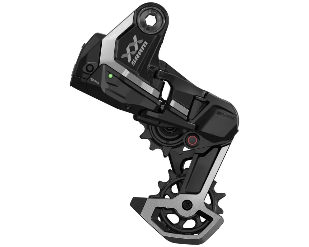 SRAM XX Downhill T-Type AXS Rear Derailleur (Black/Silver) (7 Speed) (UDH)