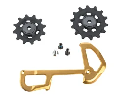 SRAM XX1 Eagle Ceramic Bearing Pulleys w/ Gold Inner Cage