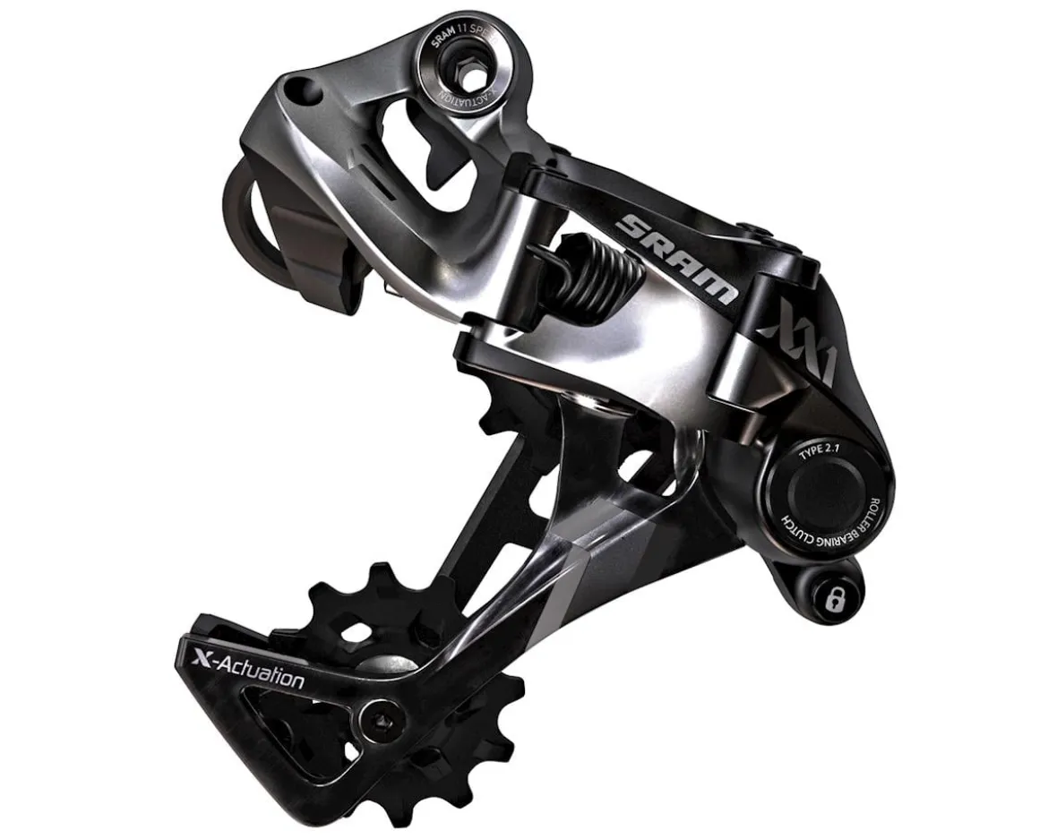 SRAM XX1 Rear Derailleur (Black) (11 Speed) (Medium Cage)