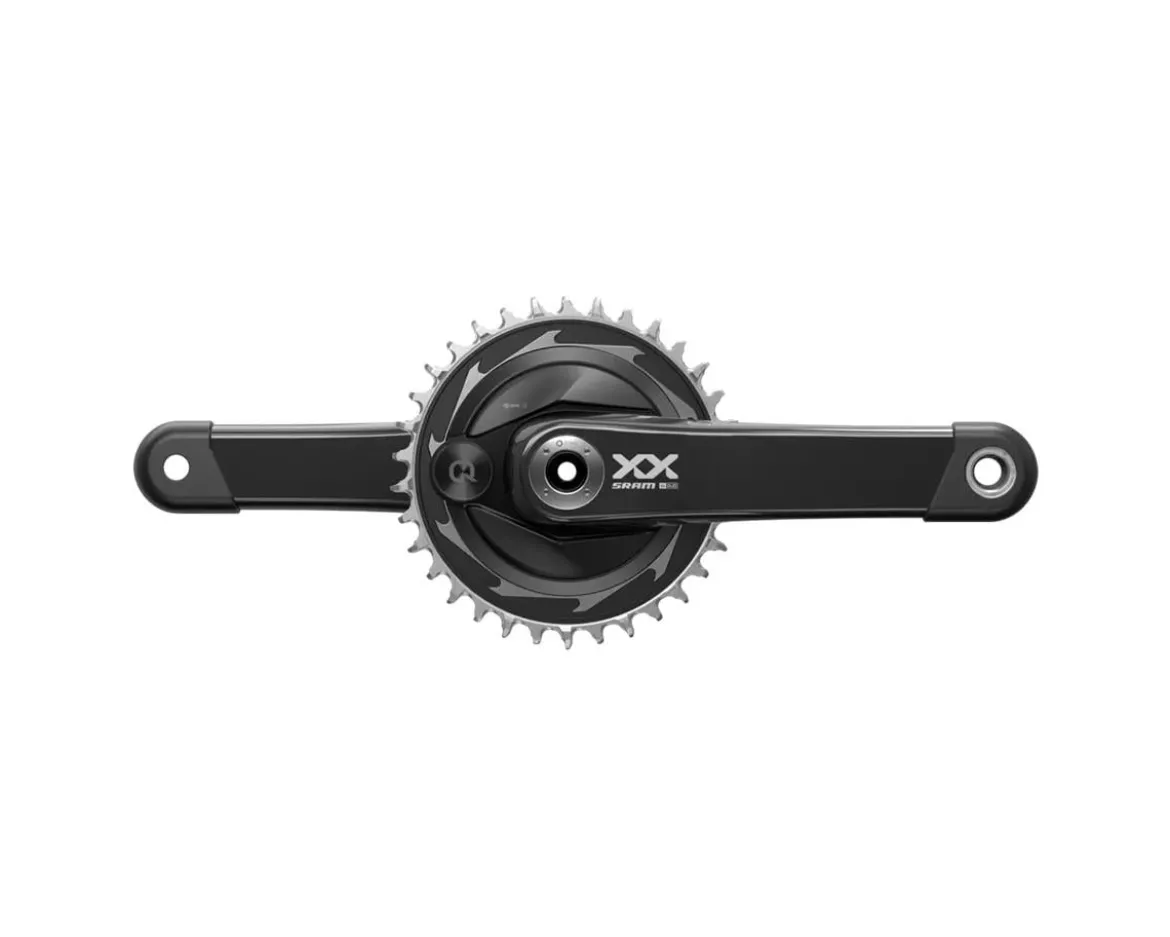 SRAM XX SL Eagle T-Type Power Meter Crankset (Black) (12 Speed) (DUB) (165mm) (168mm Q-Factor) (34T) (SRAM Direct Mount) (Boost)