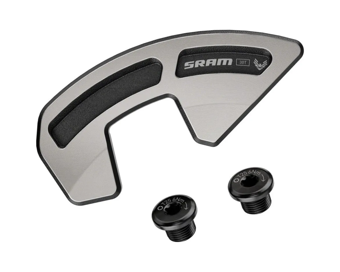 SRAM XX T-Type Bash Guard Kit (Silver) (For Transmisson) (30T)