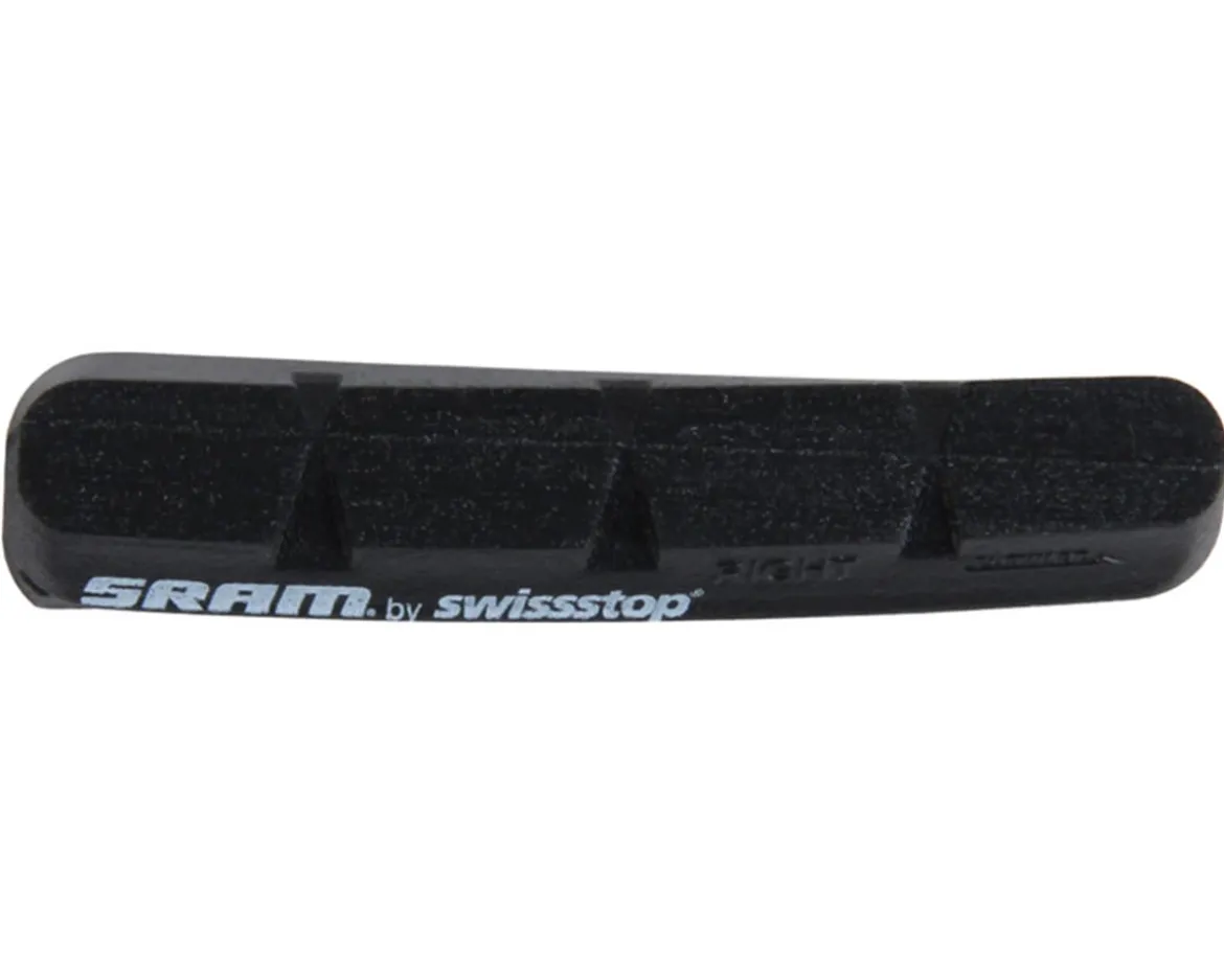 SRAM Aluminum Rim Brake Pad Inserts (Black) (1 Pair) (For Shimano/SRAM)