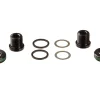 SRAM Aluminum Self-Extracting ISIS Drive Crankarm Bolts (Black) (Pair) (M15/M22) (Fits SRAM X0 Eagle E-MTB Crankset)