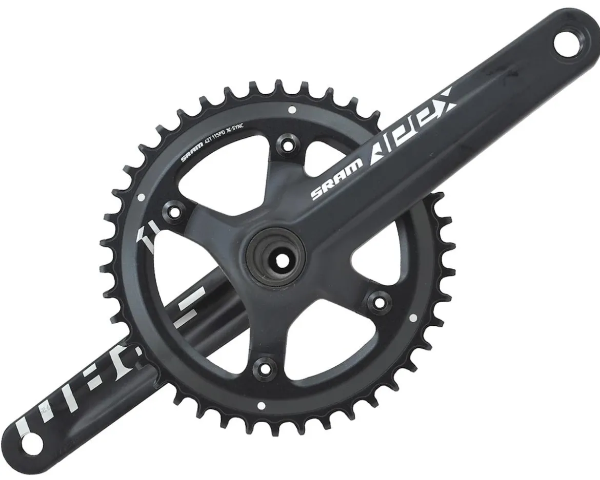 SRAM Apex 1 X-Sync Crankset (Black) (1 x 10/11 Speed) (GXP Spindle) (172.5mm) (42T) (110 Aymmetric BCD)