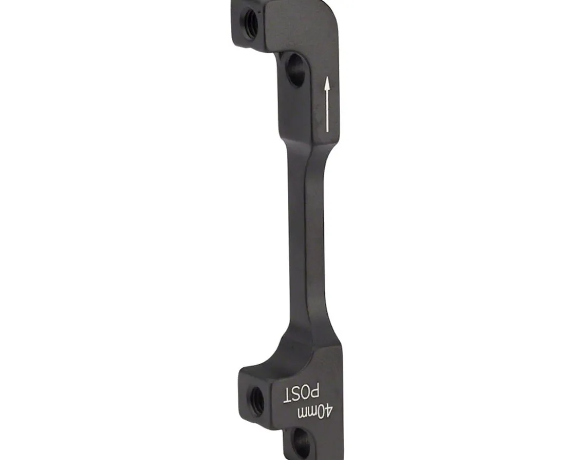 SRAM & Avid Disc Brake Adapters (Black) (+40mm) (Post Mount) (200mm Front, 180mm Rear)
