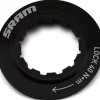 SRAM CenterLine X Disc Brake Rotor (Silver/Black) (Centerlock) (140mm) (W/Lock Ring)