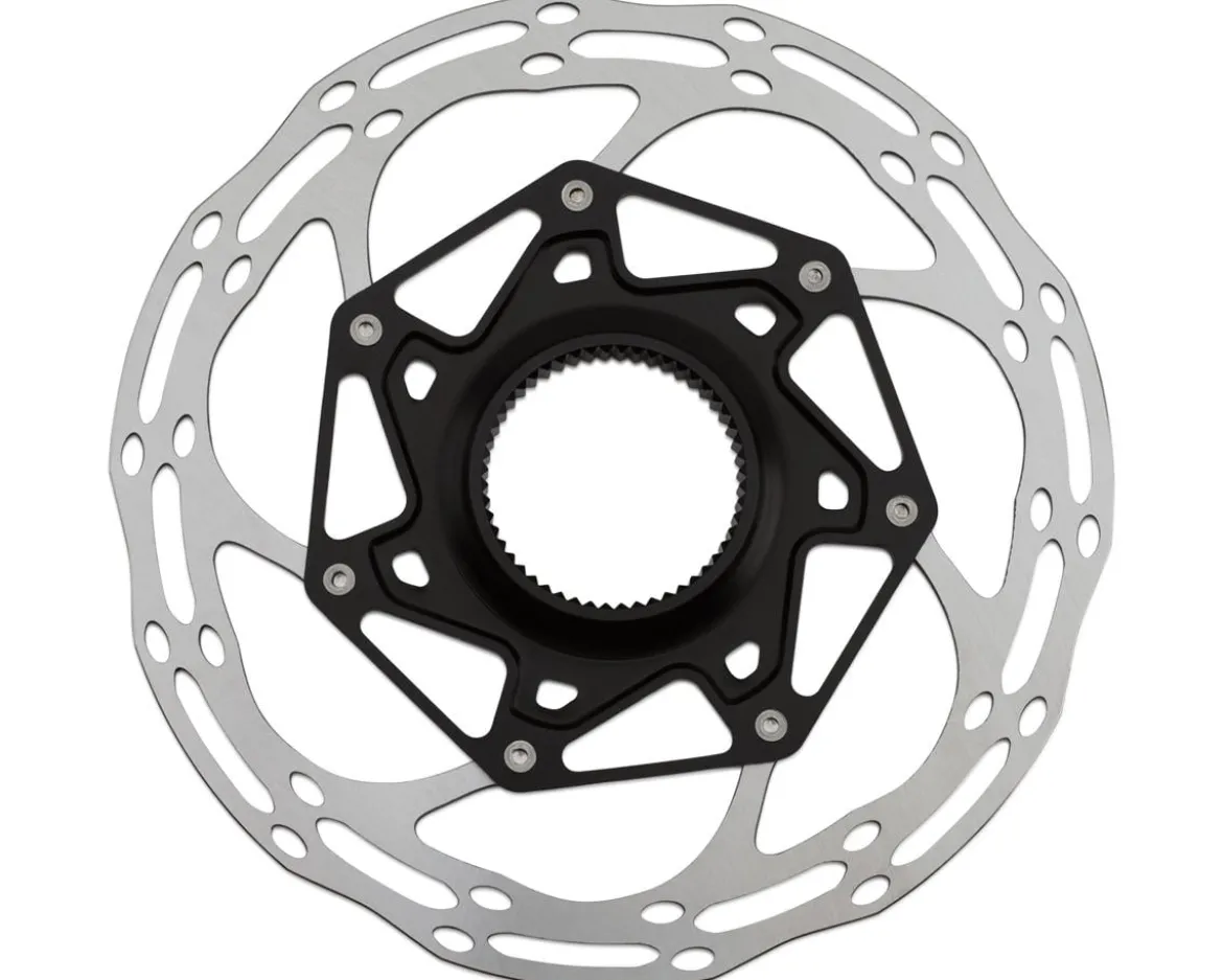 SRAM CenterLine X Disc Brake Rotor (Silver/Black) (Centerlock) (140mm) (W/Lock Ring)
