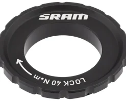 SRAM Centerlock Rotor Lockring (Black)