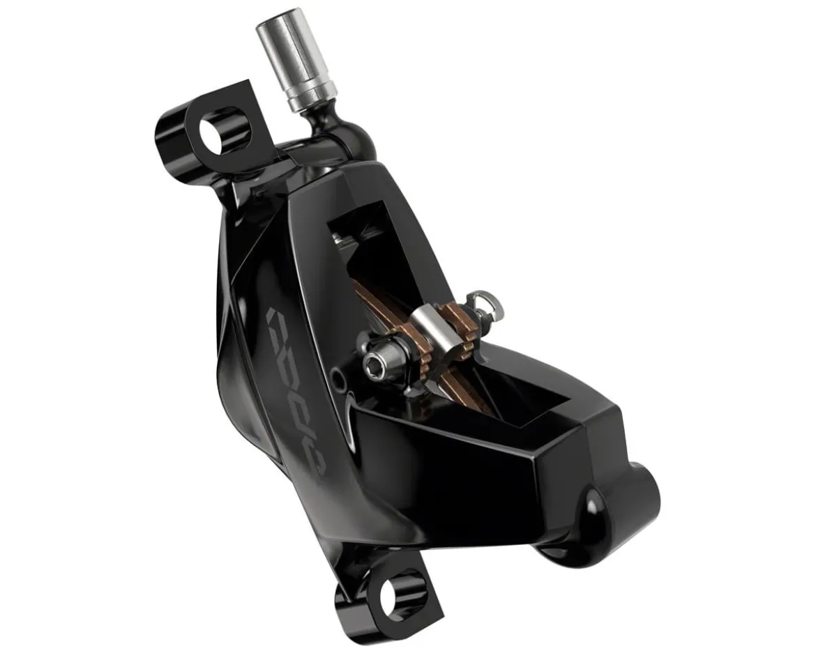 SRAM Code Silver Stealth Disc Brake (Black) (Post Mount) (Left) (Caliper Included)