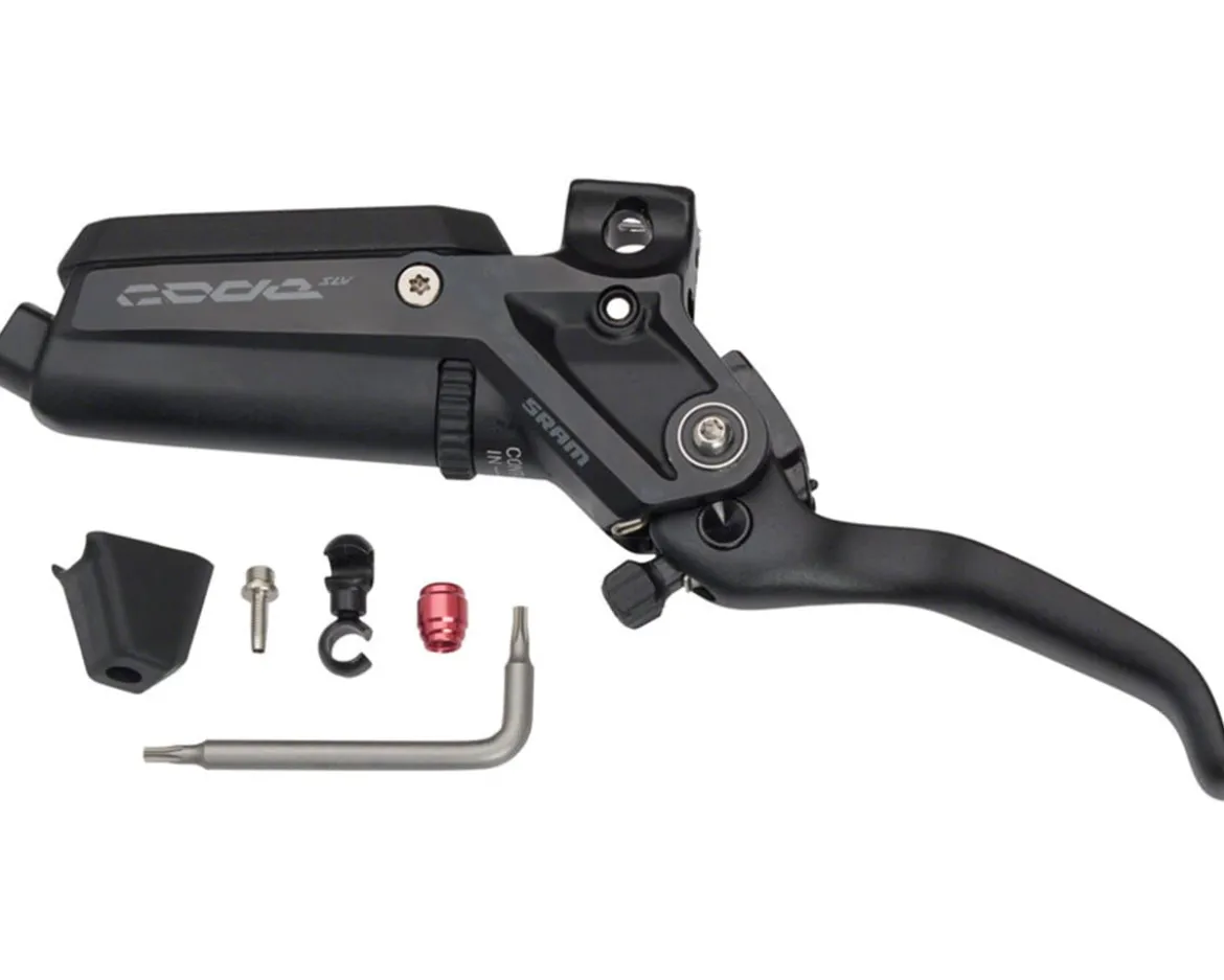 SRAM Code Silver Stealth Hydraulic Disc Brake Lever (Black/Silver) (Left or Right) (No Caliper)