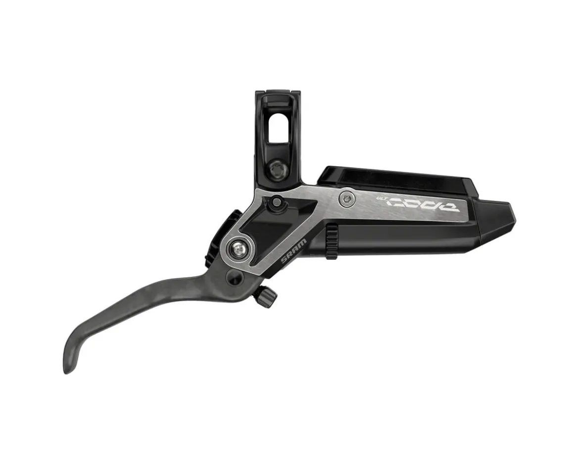SRAM Code Ultimate Stealth Hydraulic Disc Brake Lever (Black/Silver) (Left) (Caliper Included)