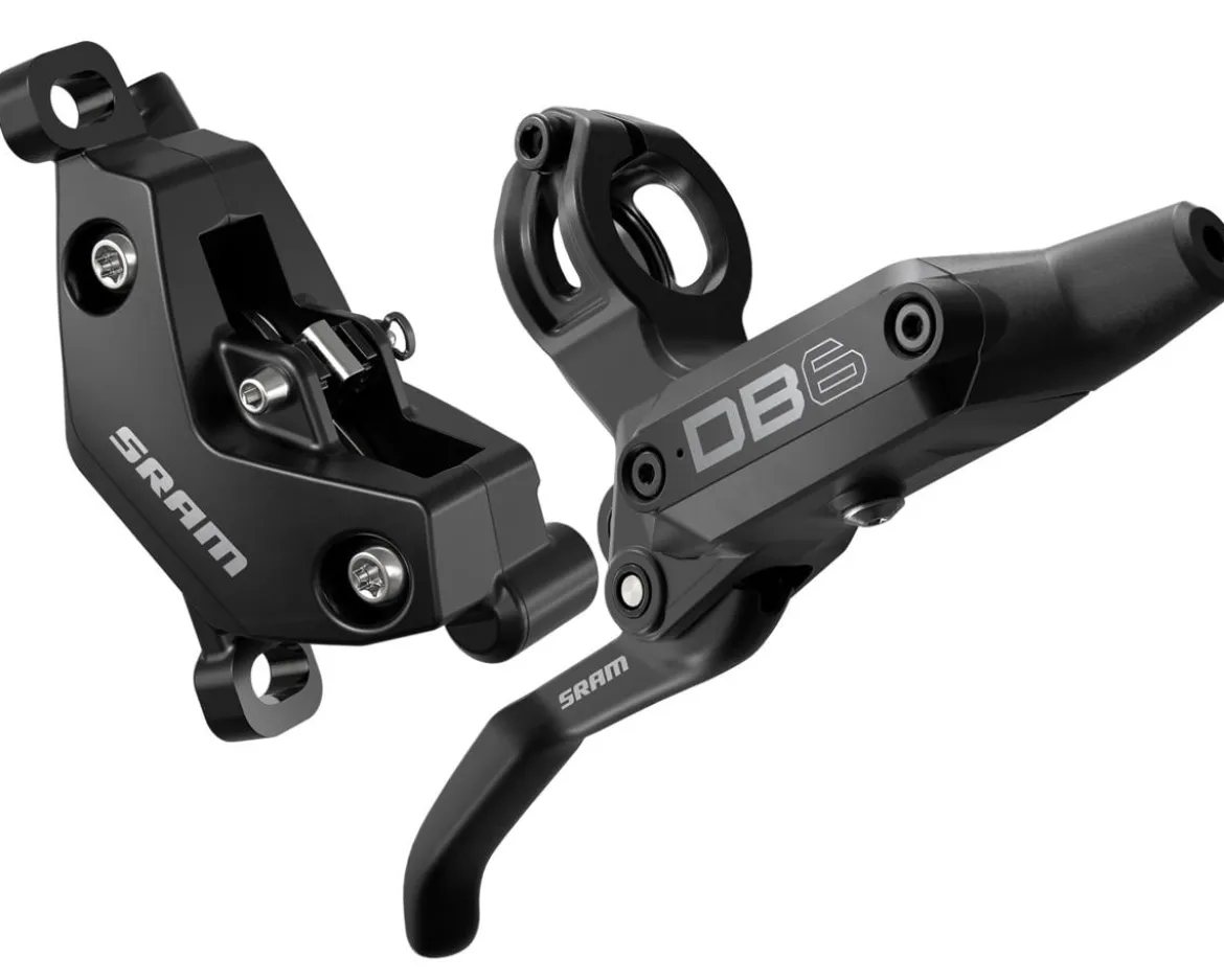 SRAM DB6 Hydraulic Disc Brake (Black) (Post Mount) (Left) (Caliper Included) (A1)