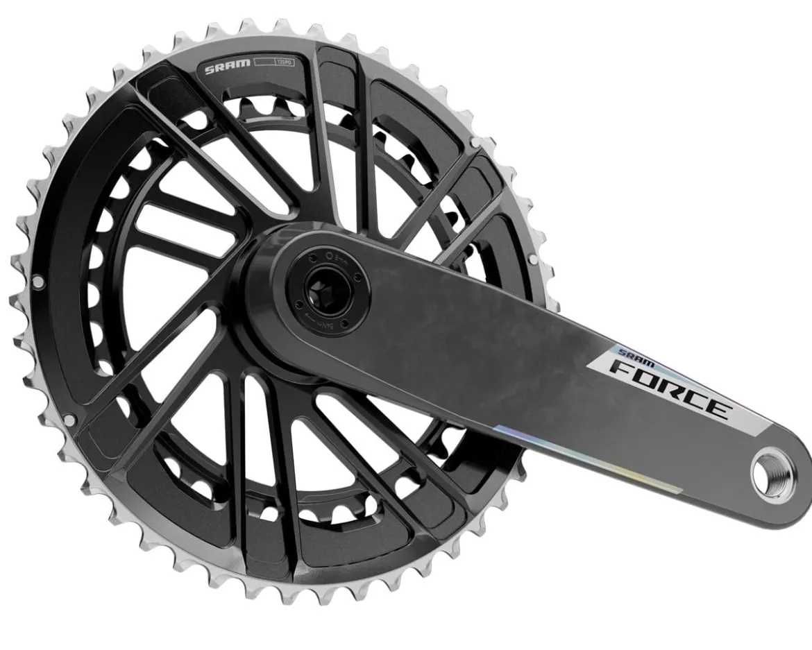 SRAM Force AXS Direct Mount Crankset (Black) (2 x 12 Speed) (DUB) (160mm) (46/33T) (E1)