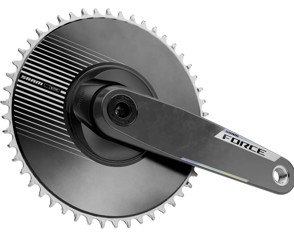 SRAM Force 1 AXS Direct Mount Crankset (Black) (1 x 12 Speed) (DUB) (160mm) (50T) (E1)