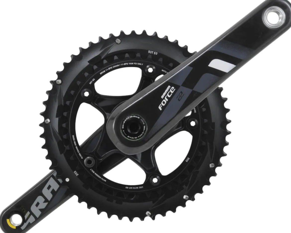 SRAM Force 22 Crankset (2 x 11 Speed) (GXP) (175mm) (53/39T)