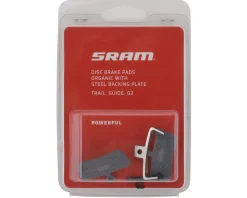 SRAM G2 Disc Brake Pads (Organic) (Steel Back/Powerful) (1 Pair)