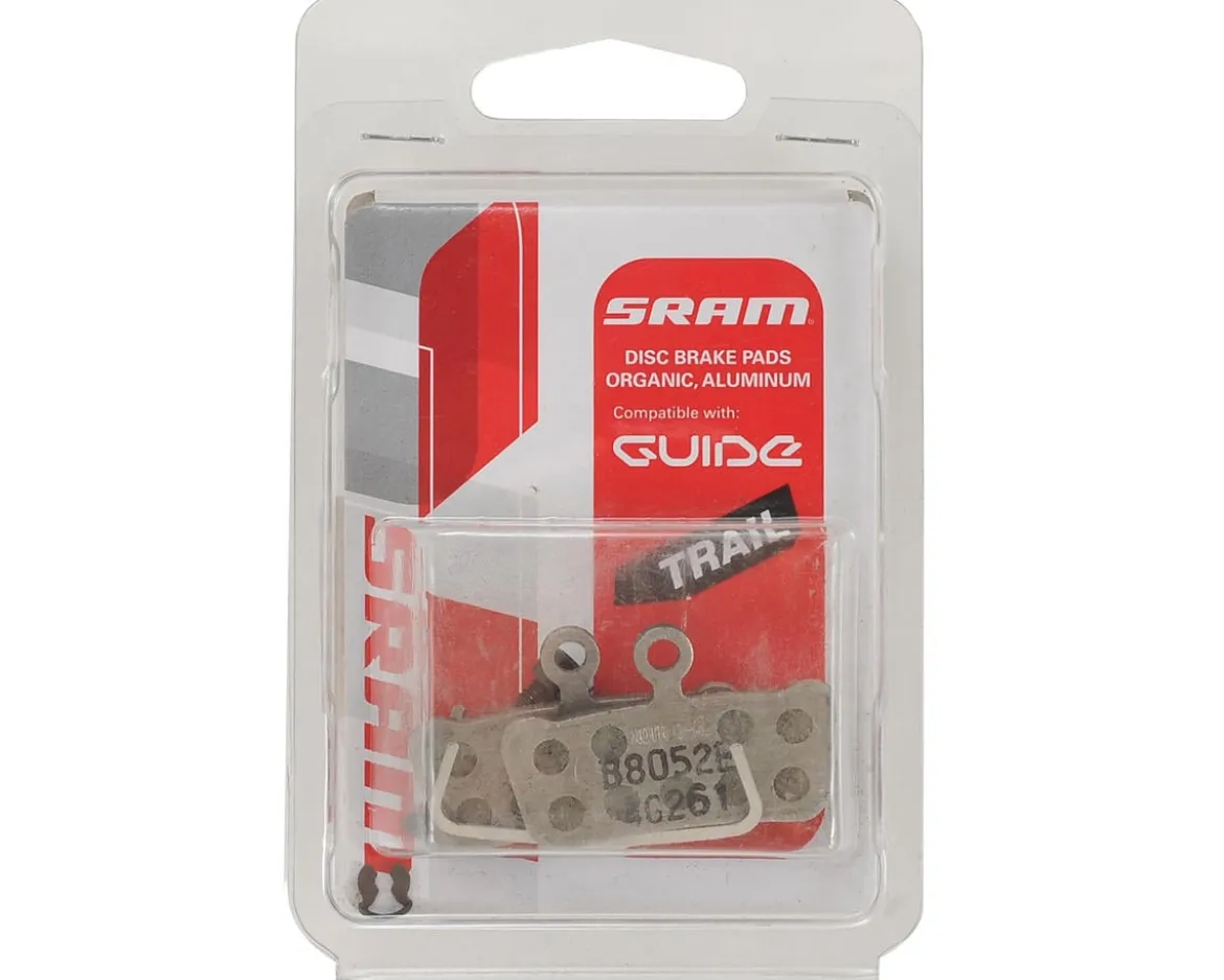 SRAM G2 Disc Brake Pads (Organic) (Aluminum Back/Quiet/Light) (1 Pair)