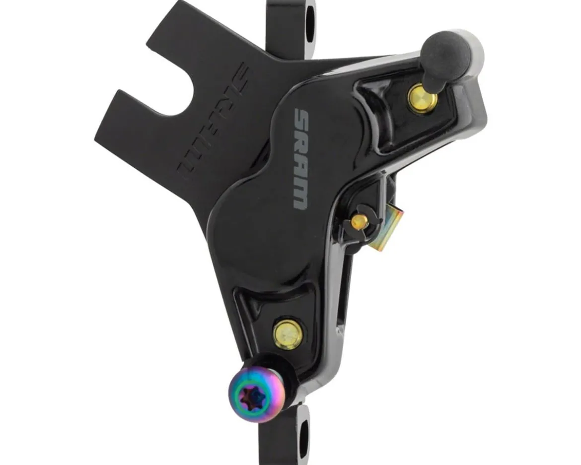 SRAM G2 Ultimate Disc Brake Caliper (Black w/ Rainbow Hardware) (Hydraulic) (Front or Rear) (Post Mount)