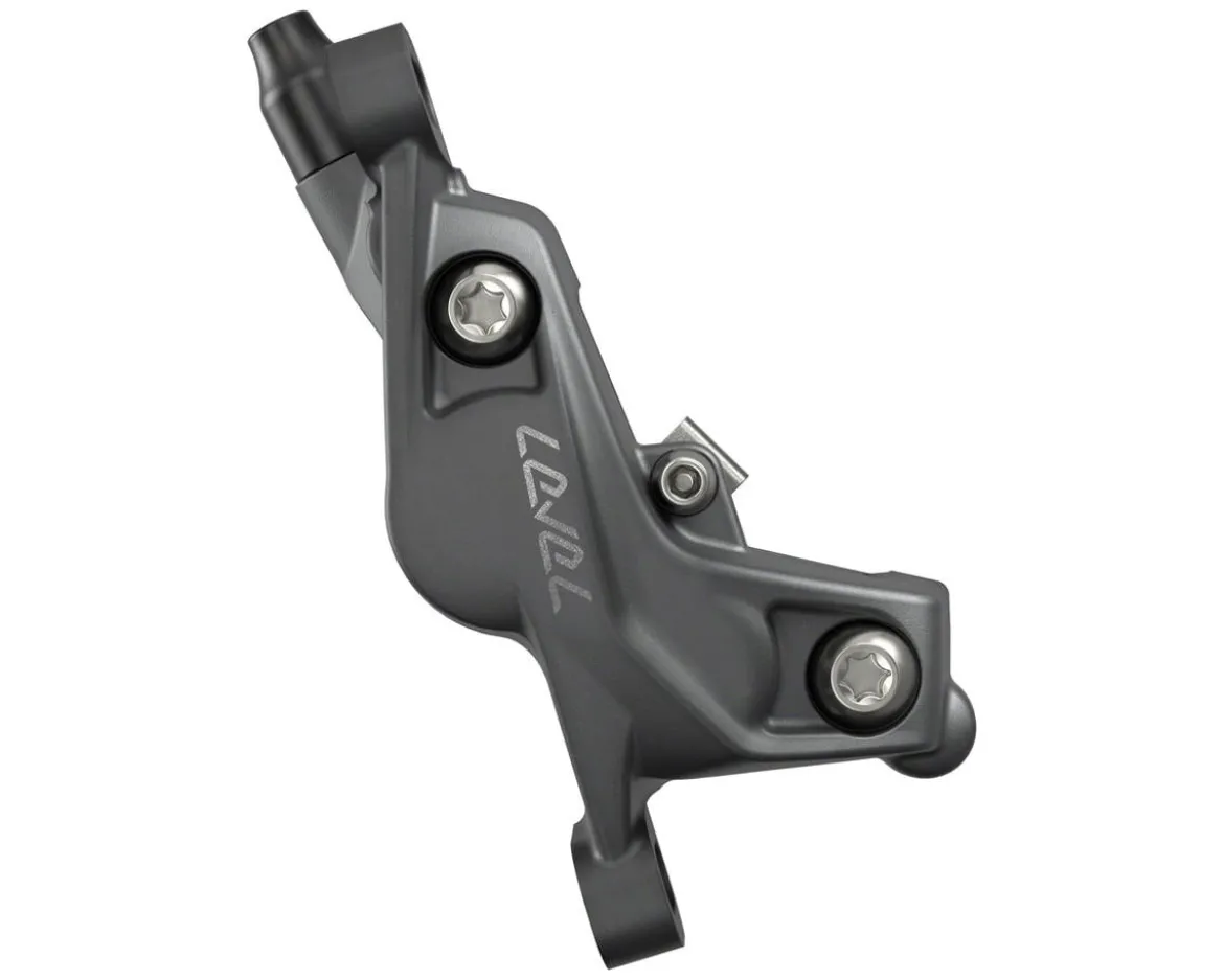 SRAM Level Bronze Stealth 4-Piston Disc Brake (Dark Polar) (Post Mount) (Left) (Caliper Included)