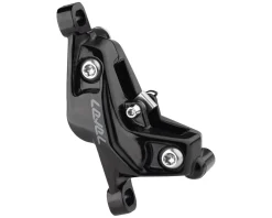 SRAM Level Silver Stealth Disc Brake Caliper (Black) (Front/Rear) (Post Mount) (4-Piston) (C1)