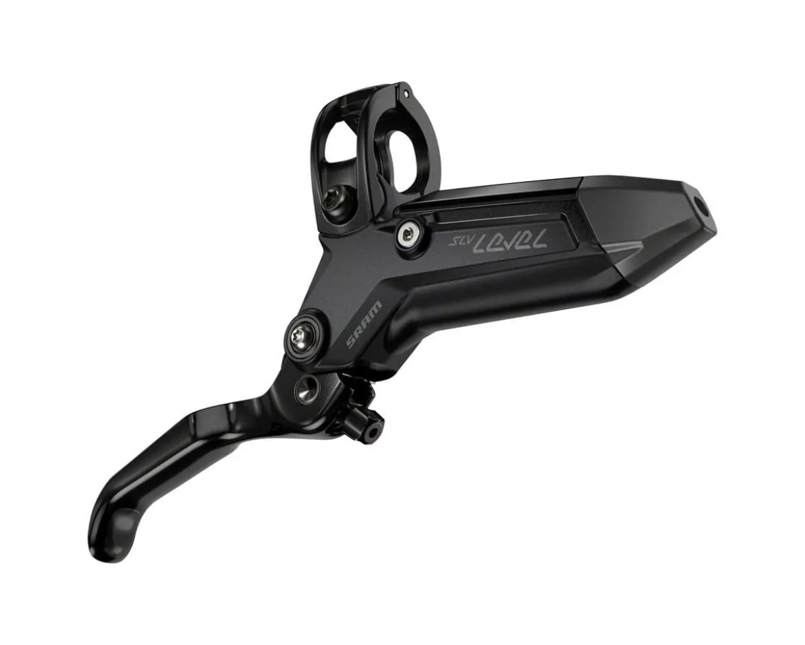 SRAM Level Silver Stealth 2-Piston Hydraulic Disc Brake (Black) (Post Mount) (Left) (Caliper Included)