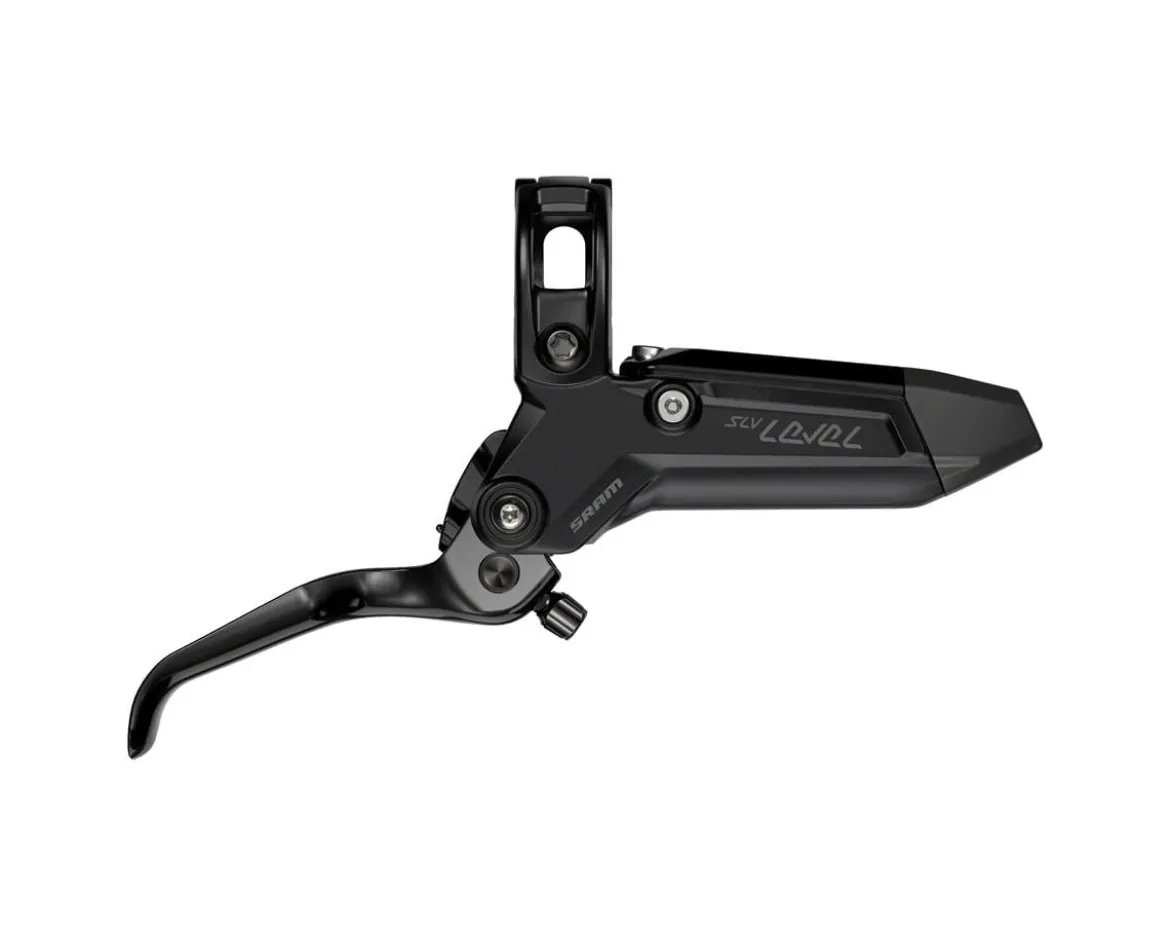 SRAM Level Silver Stealth 2-Piston Hydraulic Disc Brake (Black) (Post Mount) (Left) (Caliper Included)