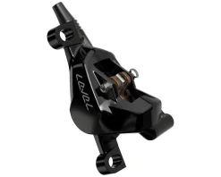 SRAM Level Silver Stealth 2-Piston Hydraulic Disc Brake (Black) (Post Mount) (Left) (Caliper Included)