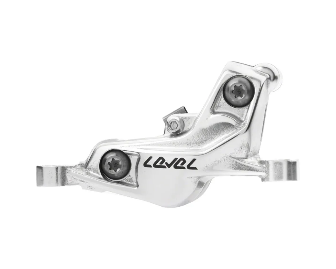 SRAM Level Ultimate Stealth Disc Brake Caliper Assembly (Silver) (Front/Rear) (Post Mount) (4-Piston) (C1)
