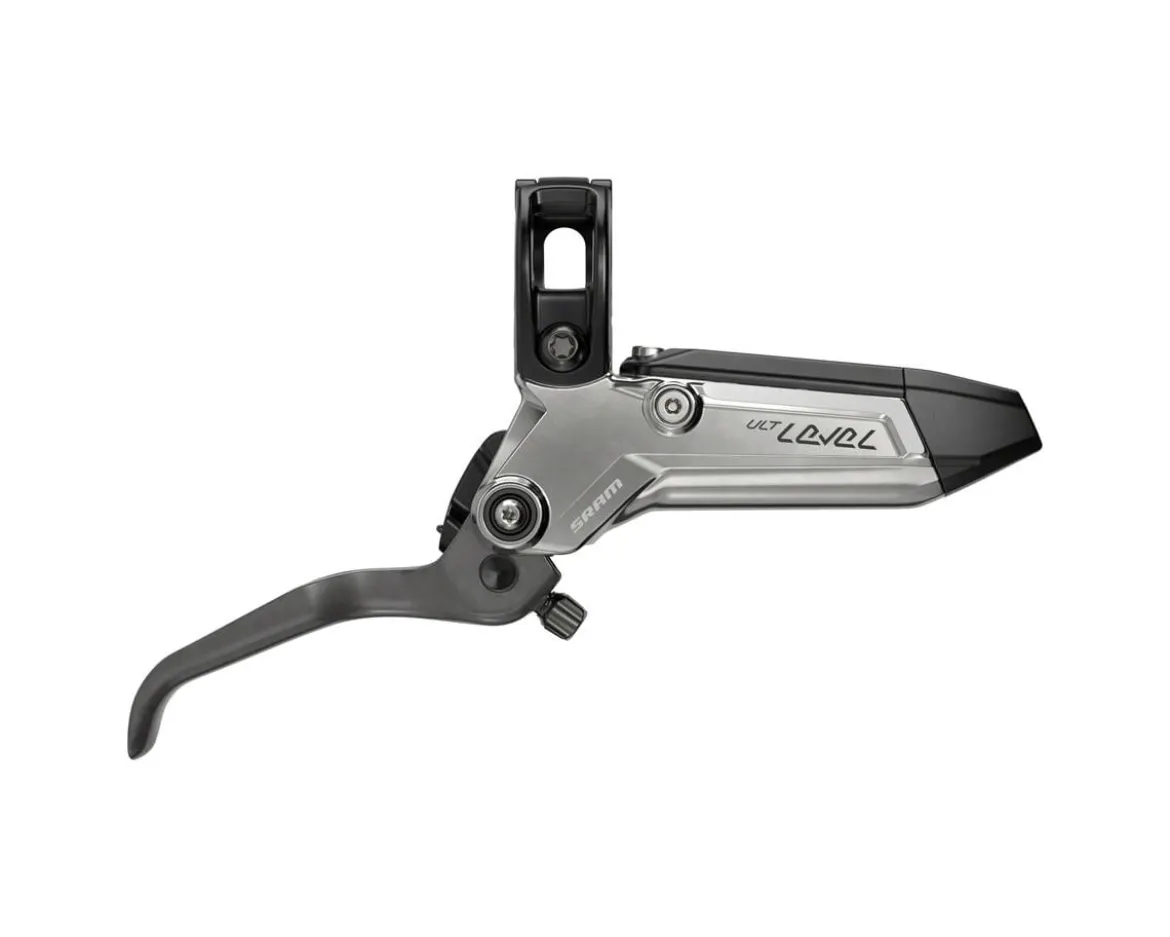 SRAM Level Ultimate Stealth 4-Piston Hydraulic Disc Brake (Black/Silver) (Left) (Caliper Included)