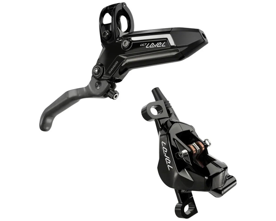 SRAM Level Ultimate Stealth 2-Piston Disc Brake (Gloss Black) (Left) (Caliper Included)