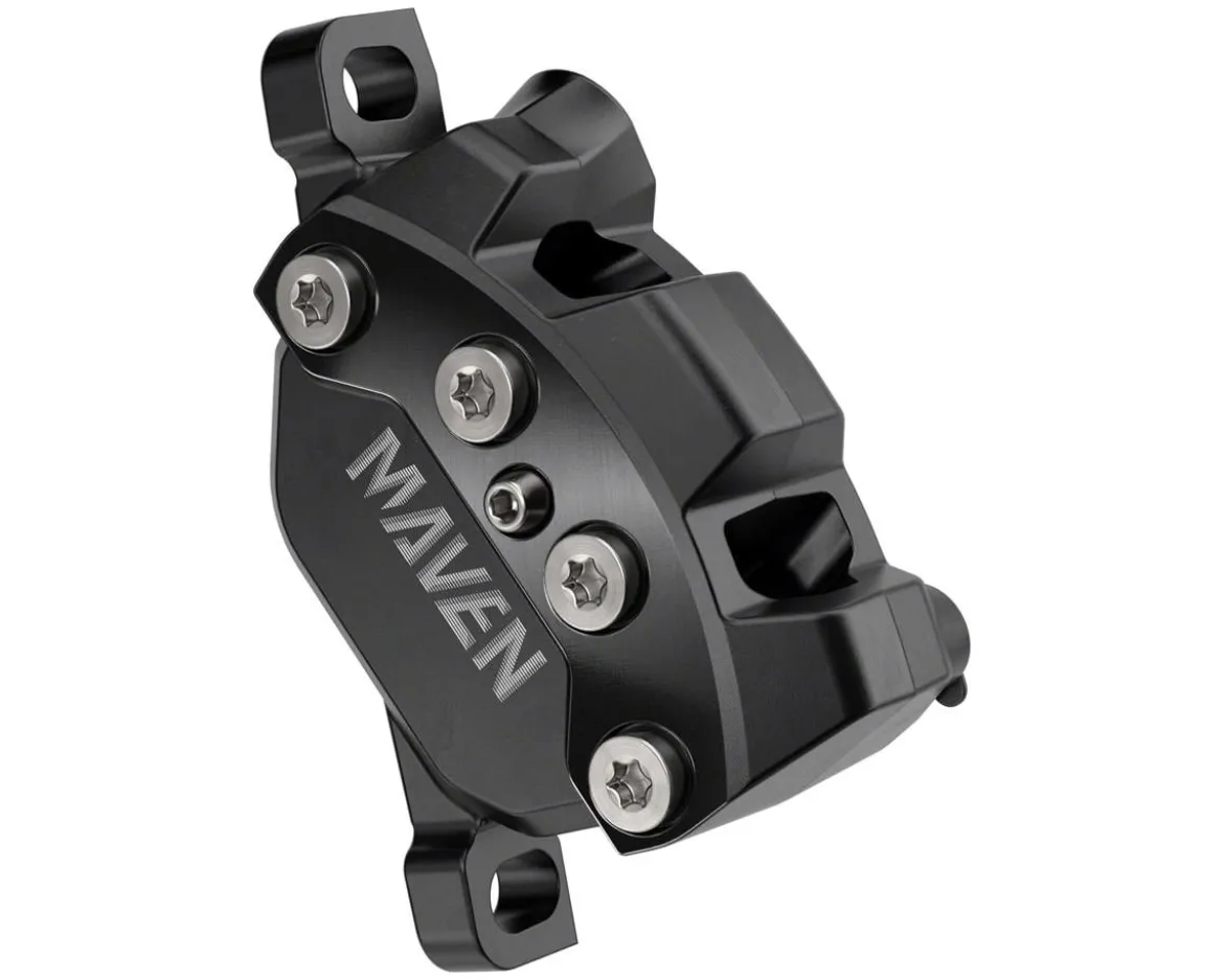 SRAM Maven Silver Hydraulic Disc Brake (Black) (Post Mount) (Left) (Caliper Included)