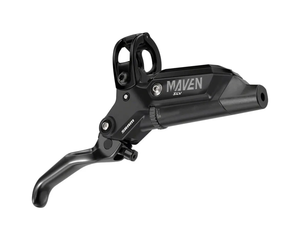 SRAM Maven Silver Hydraulic Disc Brake (Black) (Post Mount) (Left) (Caliper Included)