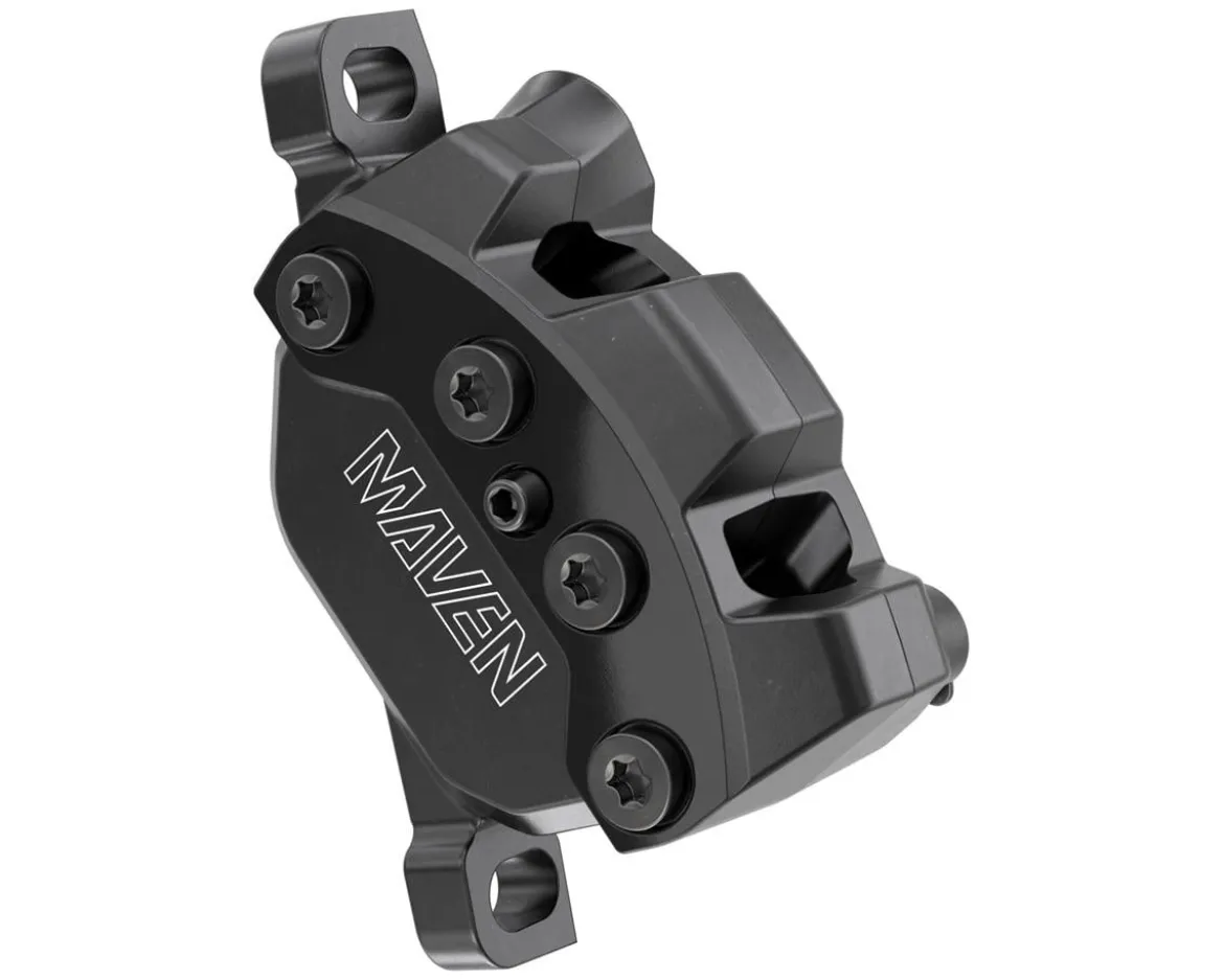 SRAM Maven Silver Hydraulic Disc Brake Caliper (B1) (Black) (Front or Rear) (Post Mount) (Caliper Only)