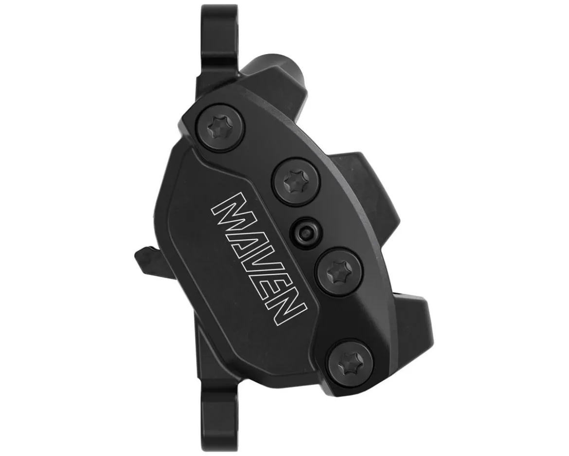 SRAM Maven Silver Hydraulic Disc Brake Caliper (B1) (Black) (Front or Rear) (Post Mount) (Caliper Only)