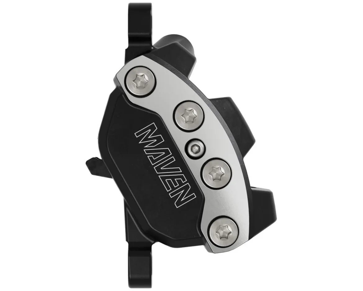 SRAM Maven Ultimate Hydraulic Disc Brake Caliper (B1) (Black/Silver) (Front or Rear) (Post Mount)