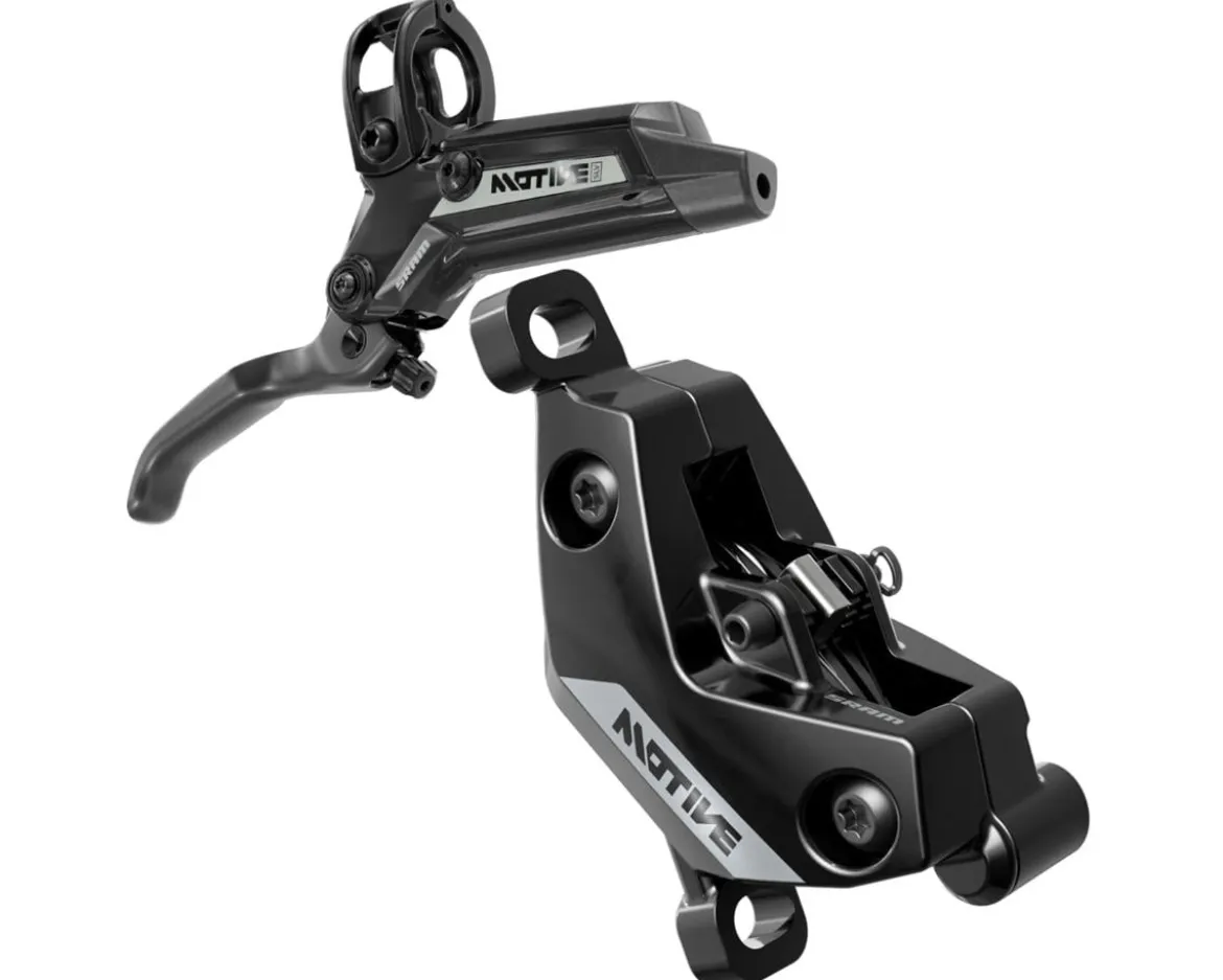 SRAM Motive Silver V2 Disc Brake Lever & Caliper (Black) (Left) (A2)