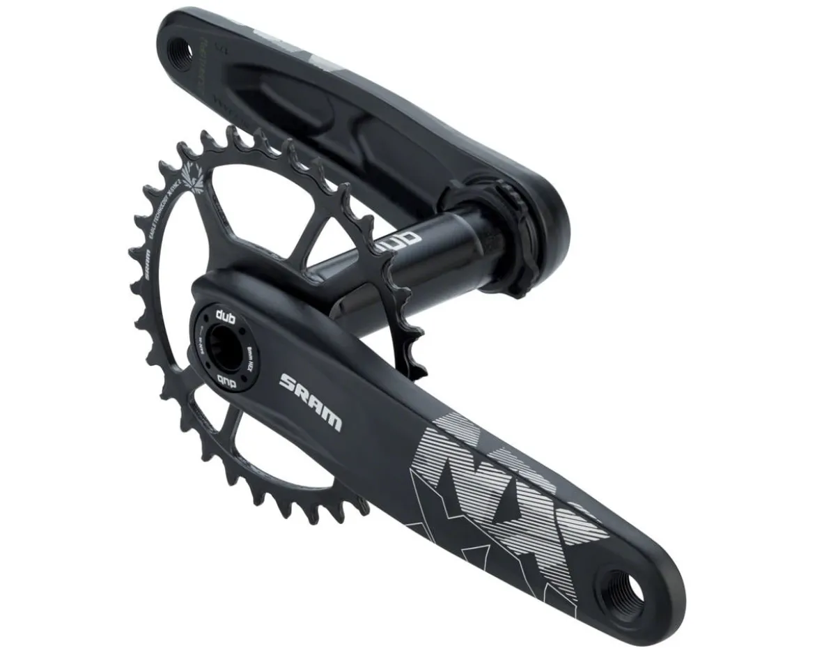 SRAM NX Eagle DUB Crankset (Black) (X-Sync 2 Direct Mount Chainring) (175mm) (32T)
