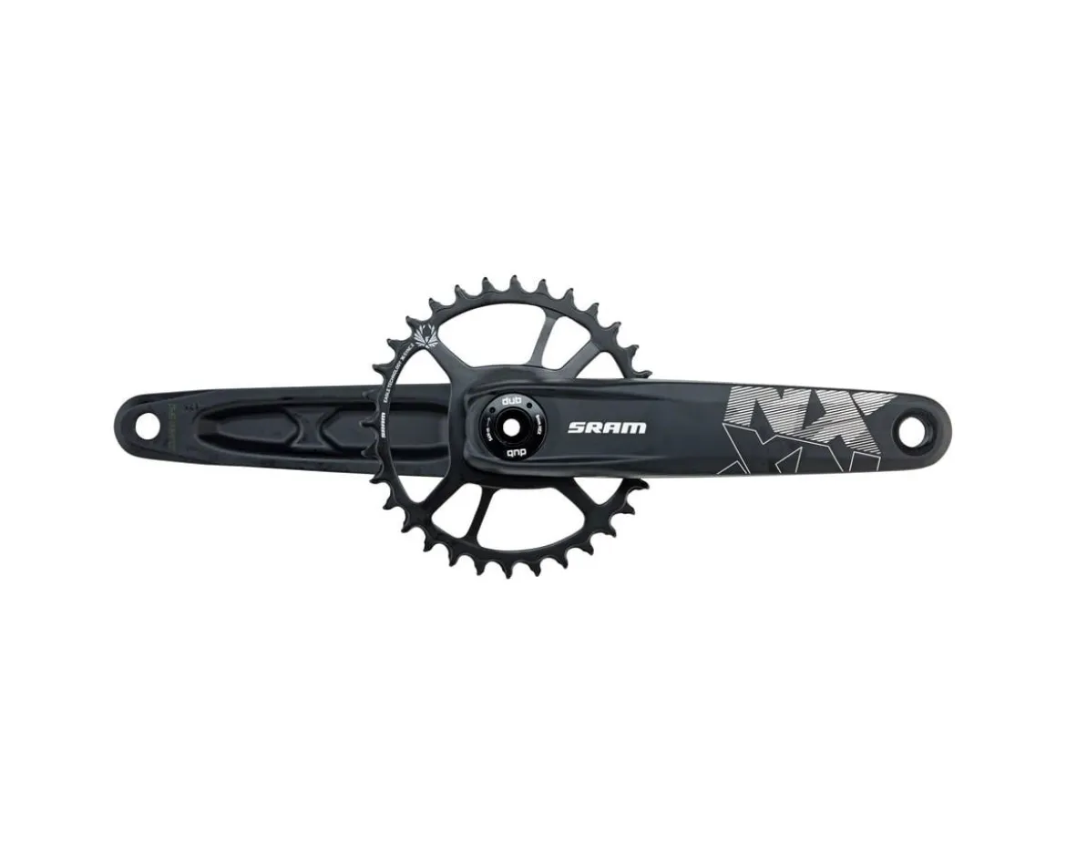 SRAM NX Eagle DUB Crankset (Black) (X-Sync 2 Direct Mount Chainring) (175mm) (32T)