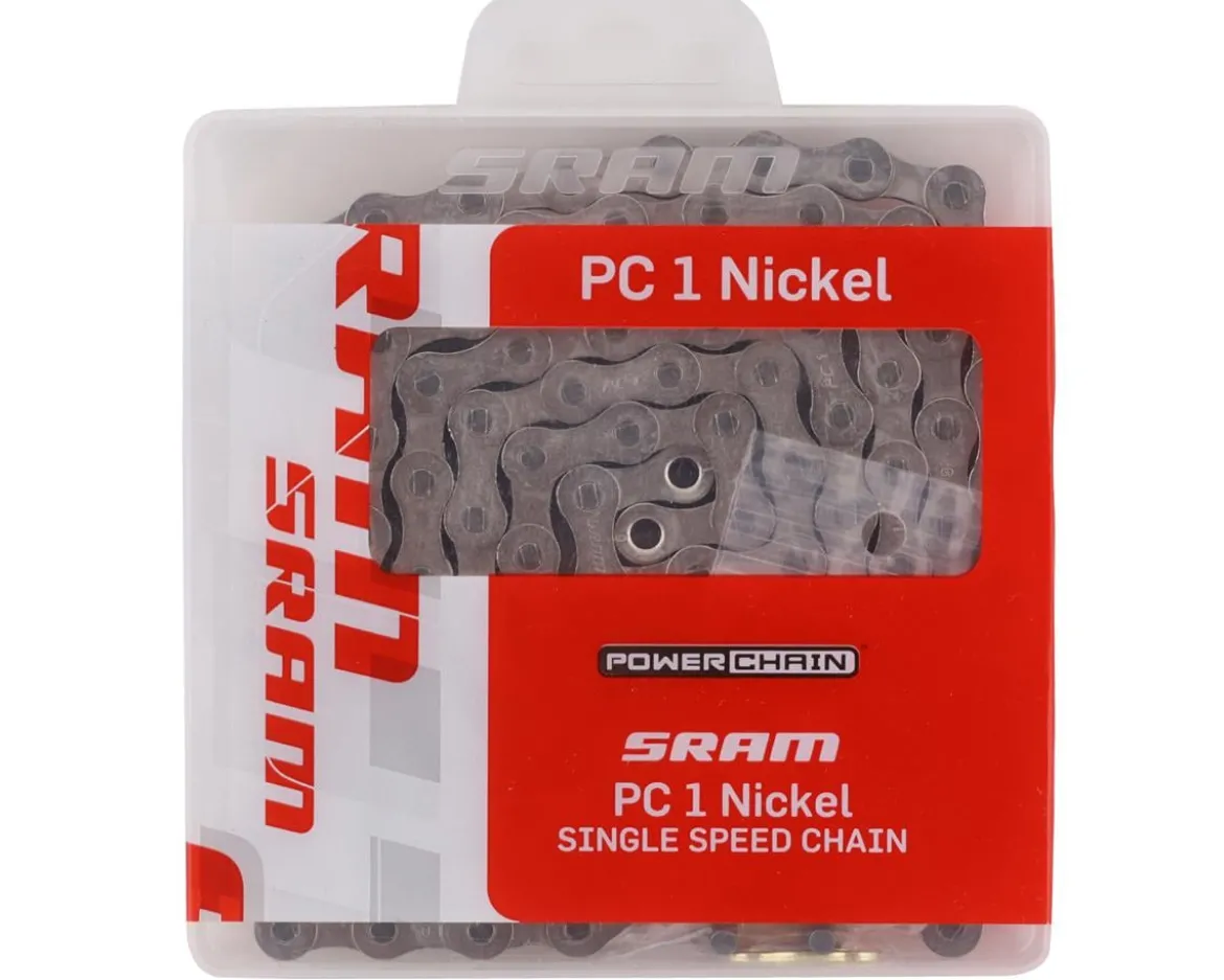 SRAM PC 1 Chain (Silver) (Single Speed) (114 Links)