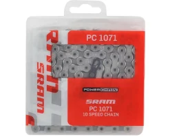 SRAM PC-1071 HollowPin PowerLock Chain (Silver) (10 Speed) (114 links)