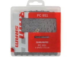 SRAM PC-951 PowerLink Chain (Grey) (9 Speed) (114 Links)
