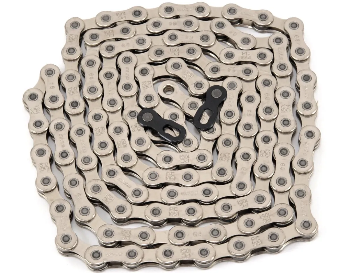 SRAM PC-1051 PowerLock Chain (Silver) (10 Speed) (114 Links)