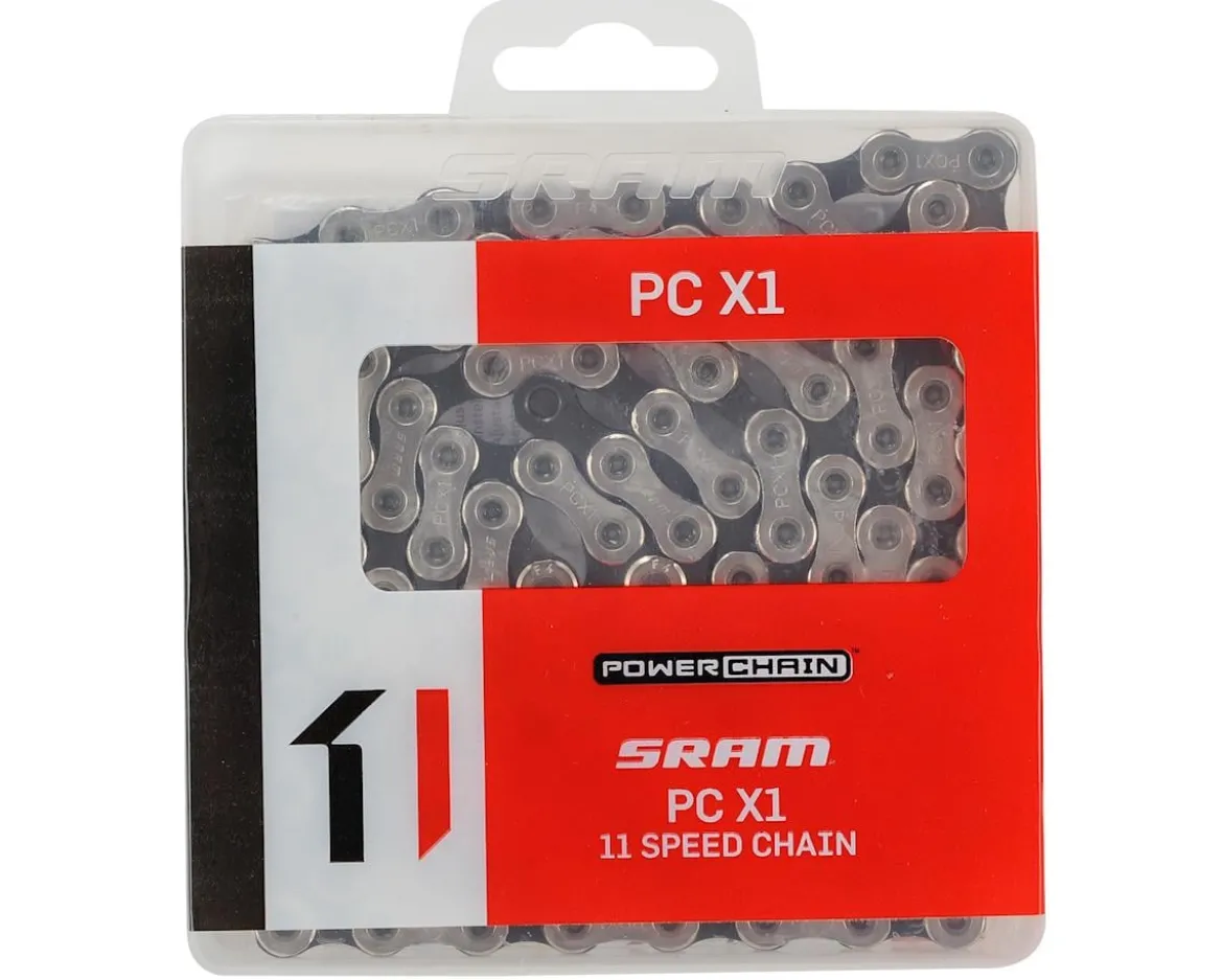 SRAM PC-X1 Chain (Silver/Black) (11 Speed) (118 Links)