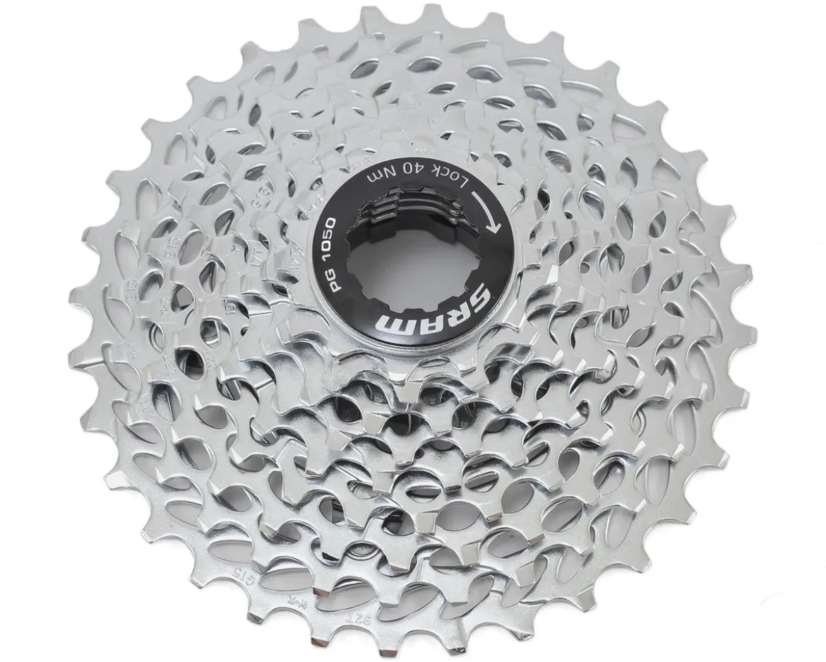 SRAM PG-1050 Cassette (Silver) (10 Speed) (Shimano HG) (11-32T)