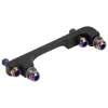 SRAM 40P Post Bracket Disc Brake Adapter (w/ Rainbow Bolts) (200 Front/180 Rear)