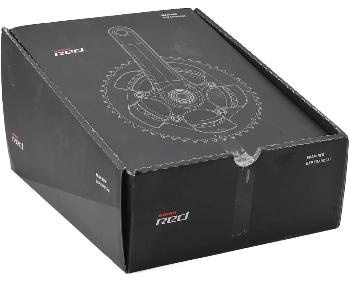 SRAM Red Crankset (Black) (2 x 11 Speed) (GXP Spindle) (C2) (170mm) (52/36T)