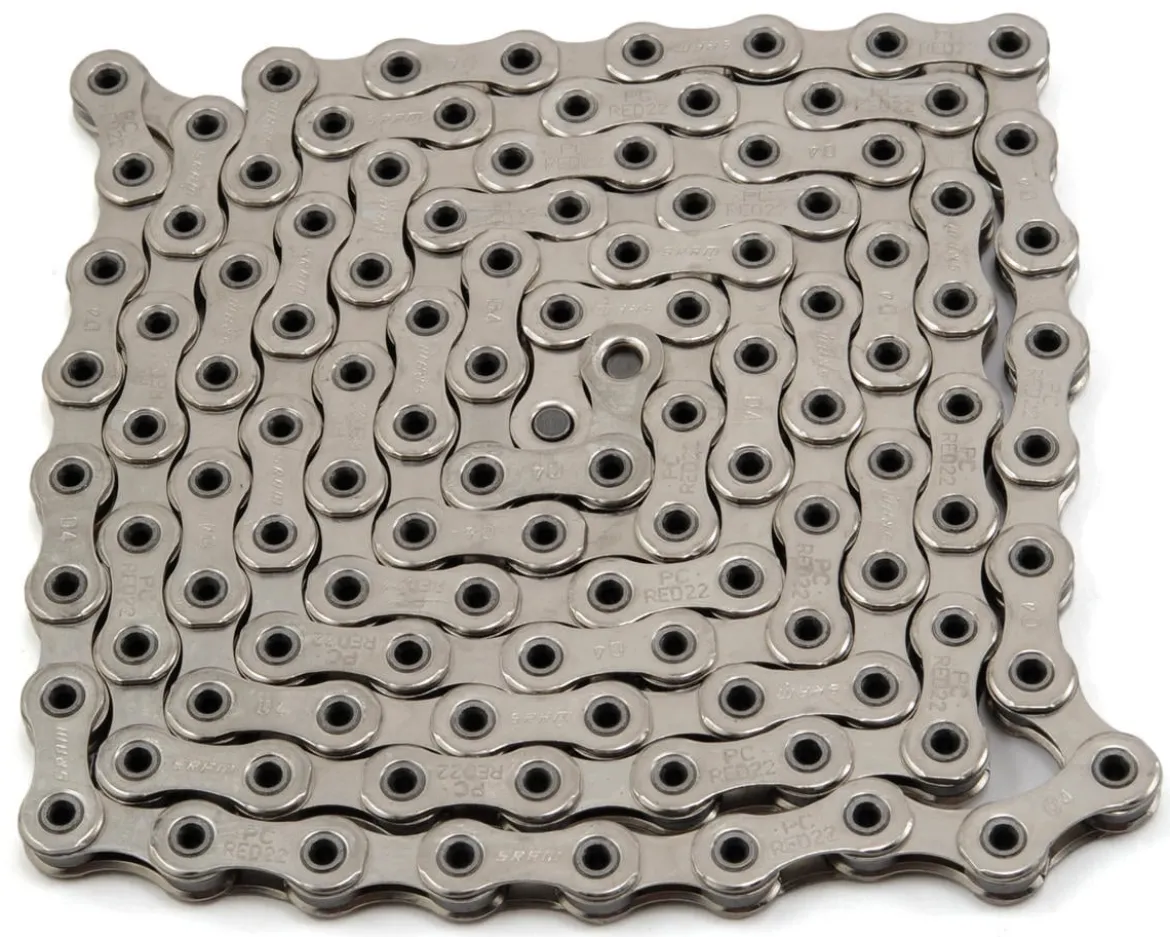 SRAM Red 22 Hollow-Pin Chain (Silver) (11 Speed) (114 Links) (w/ PowerLock)